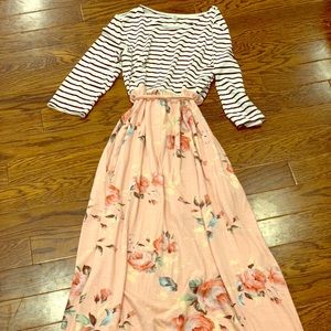 Pinkblush Maternity Maxi Dress